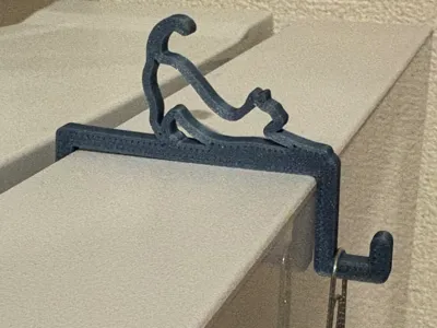 Parametric cat clamp hook