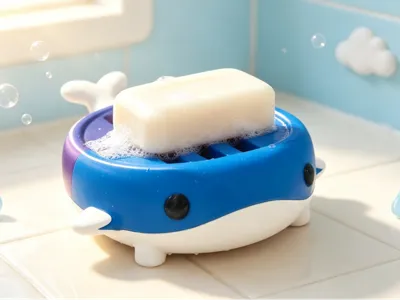 Kid's Soap Dish - Big Whale