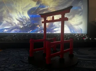 鸟居手机支架
