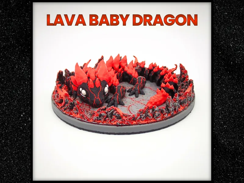 Lava Baby Dragon