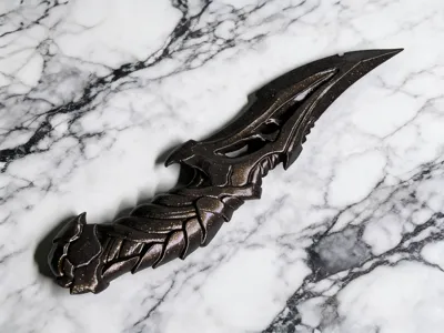 Abyssal Bone Eater Tactical Dagger