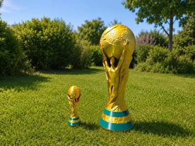 FIFA World Cup trophy AMS