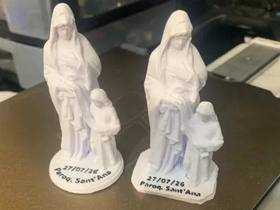 Our Lady Santana Sculpture