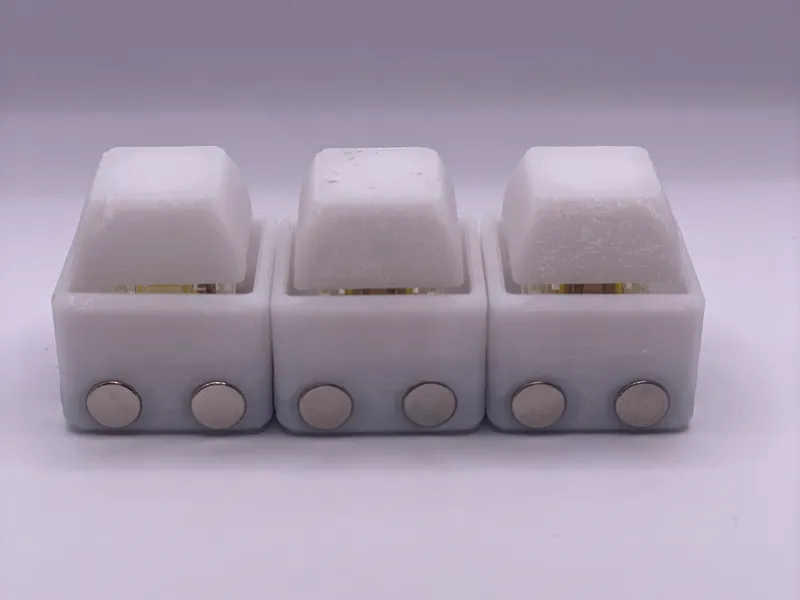 Magnetic Fidget Clicker (6×3 mm Magnets, 8 Total)