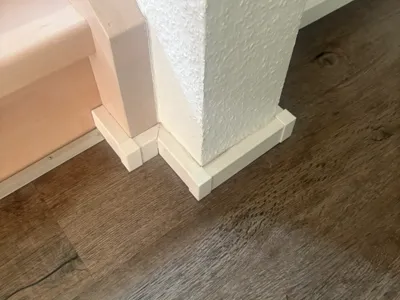 Parametric Baseboard Corner Protector (Any Angle)