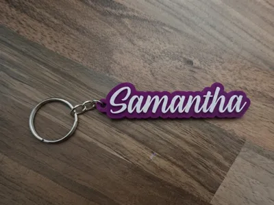 Samantha keychain