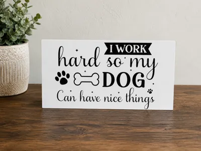 I Work Hard So My Dog Can Have Nice Things