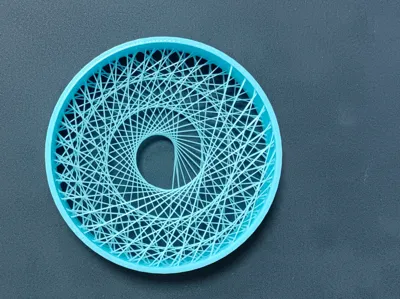 Archimedean Spiral Bridge Test Model