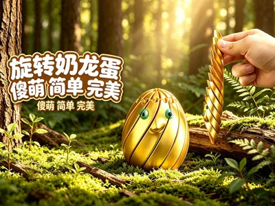 Nailong Fidget Spinning Egg