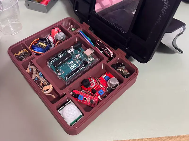 Arduino UNO开发板收纳盒兼容ESP32\STM32