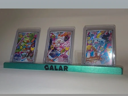 Espositore per top loader trio galar 