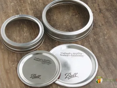 Mason Jar Lid Racks