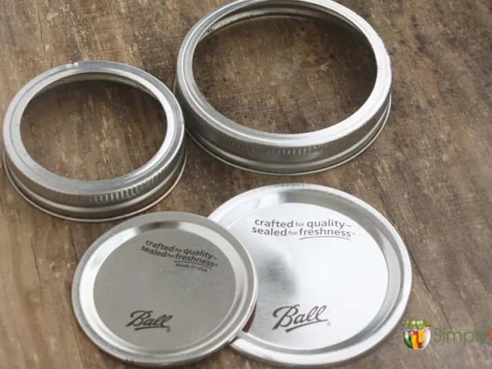 Mason Jar Lid Racks