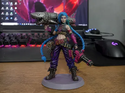 Jinx Inspired Fan Art - League of Legends