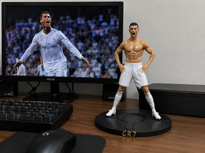 CR7 Inspired Figure|Cristiano Ronaldo Fan Art 