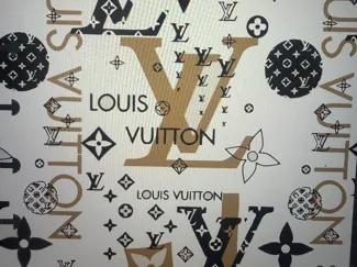 LV notebook purse notebook