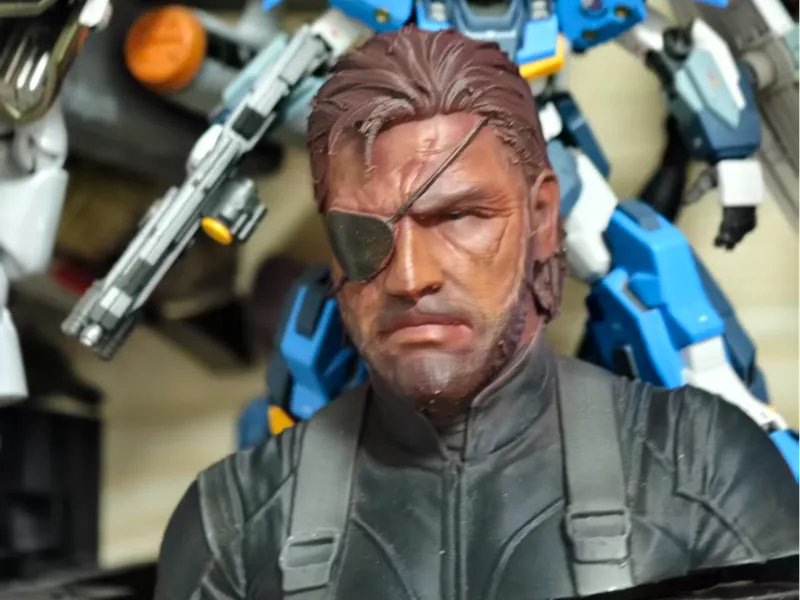 MGS5 合金装备 bigboss胸像