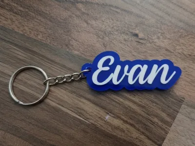 Evan keychain