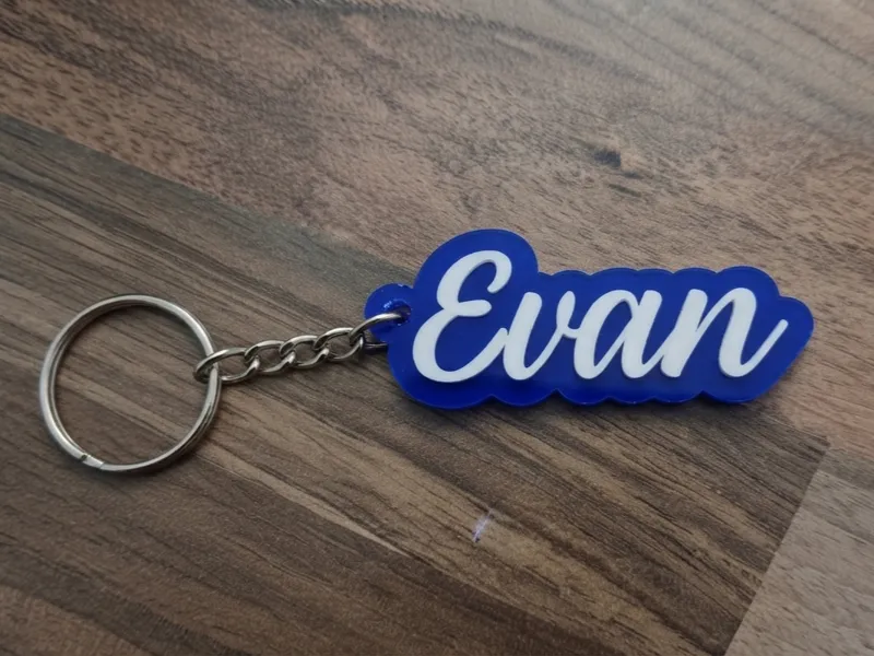 Evan keychain