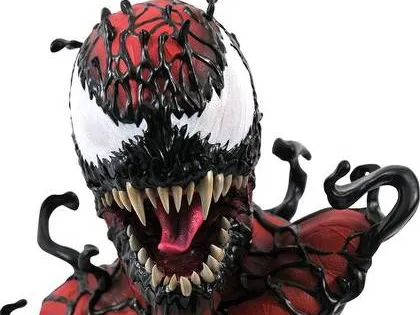 Carnage head bust 