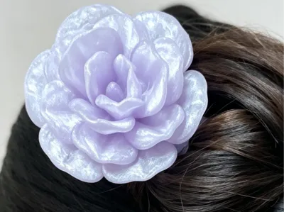 Accessory Series - Camellia Hairpin New Chinese Style Floral Hairpin Minimal Supports | Camellia Hairpin
