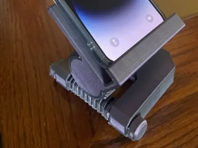 Adjustable Print-in-Place Phone Stand