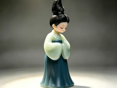 Only This Green Chinese Trend Ornament