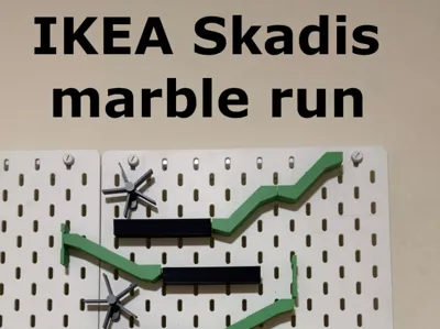 IKEA Skadis *Marble Run*