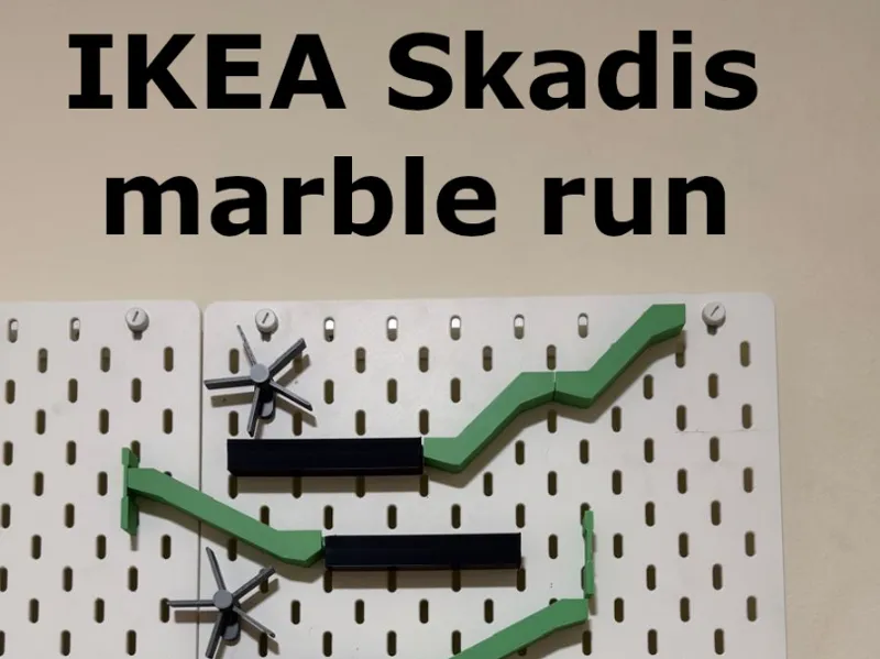 IKEA Skadis *Marble Run*