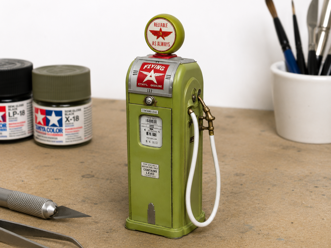 vintage gas pump