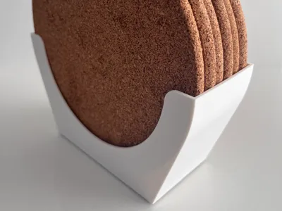 Modular Cork Pot Trivet Holder – Parametric Stand