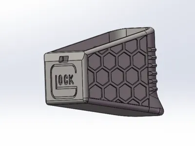 OY G17 Anti-slip Textured Pencil Case Bottom Cover