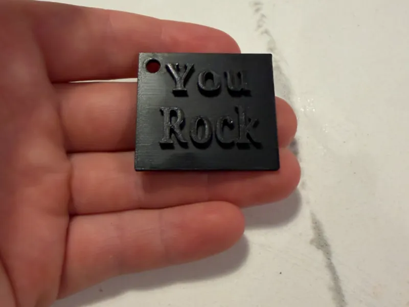 you rock keychane