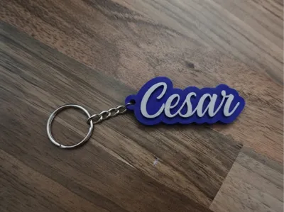 Cesar keychain