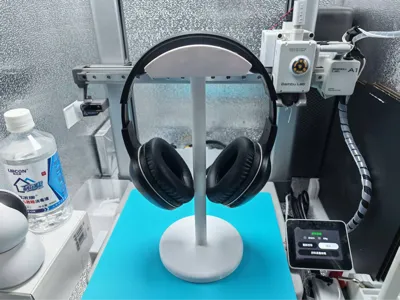 Minimalist Headphone Stand 『fits the headphone's curve, does not damage headphones』
