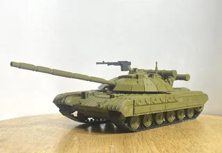 1/35 ტ-64BM Bulat ტანკის მოდელი thumbnail 1