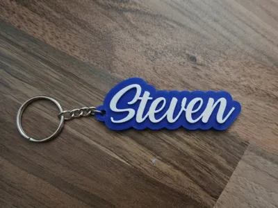 Steven keychain