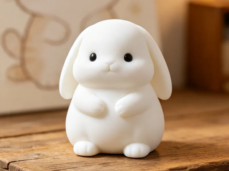 可爱兔子小摆件贰