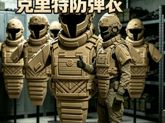 三角洲行动克里特六级防弹衣