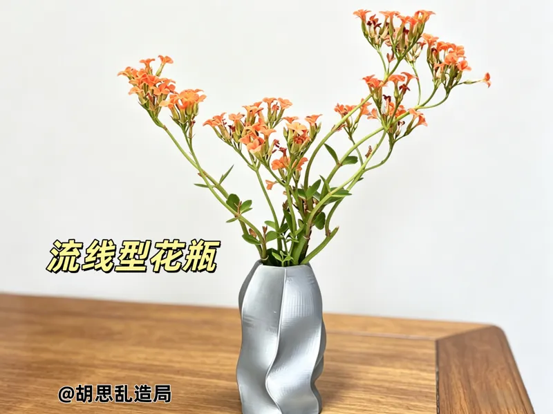 流线型花瓶