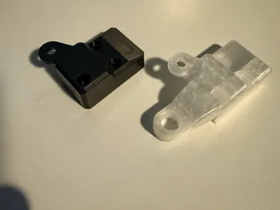 K2 extruder PTFE Tube holder "DESIGN 2"
