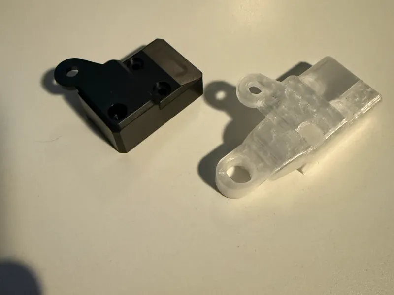 K2 extruder PTFE Tube holder "DESIGN 2"