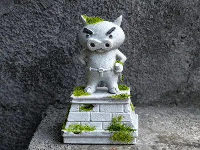 Crayon Shin-chan Zaemon Figurine