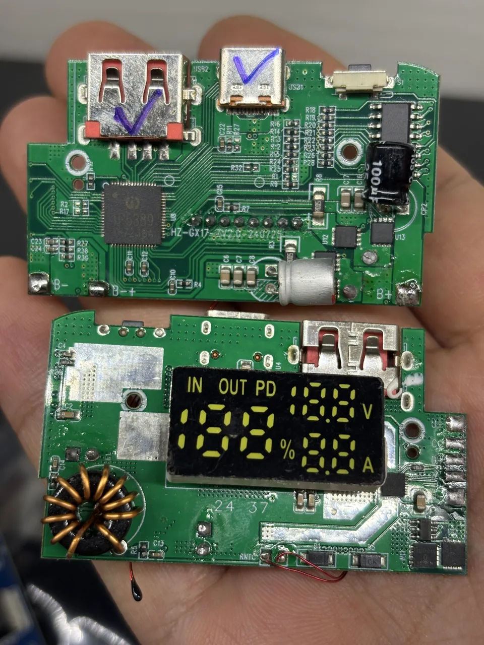 IP5389芯片充电宝外壳pd3.0可笔记本20v电压 view 2