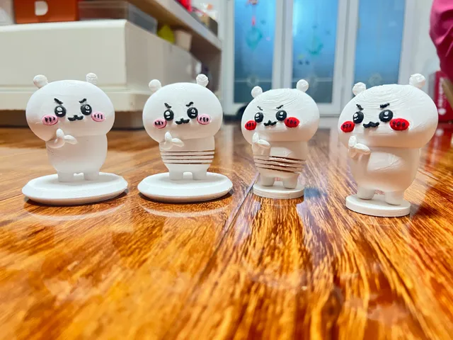 解压玩家小白解压Q弹玩具汽车摆件