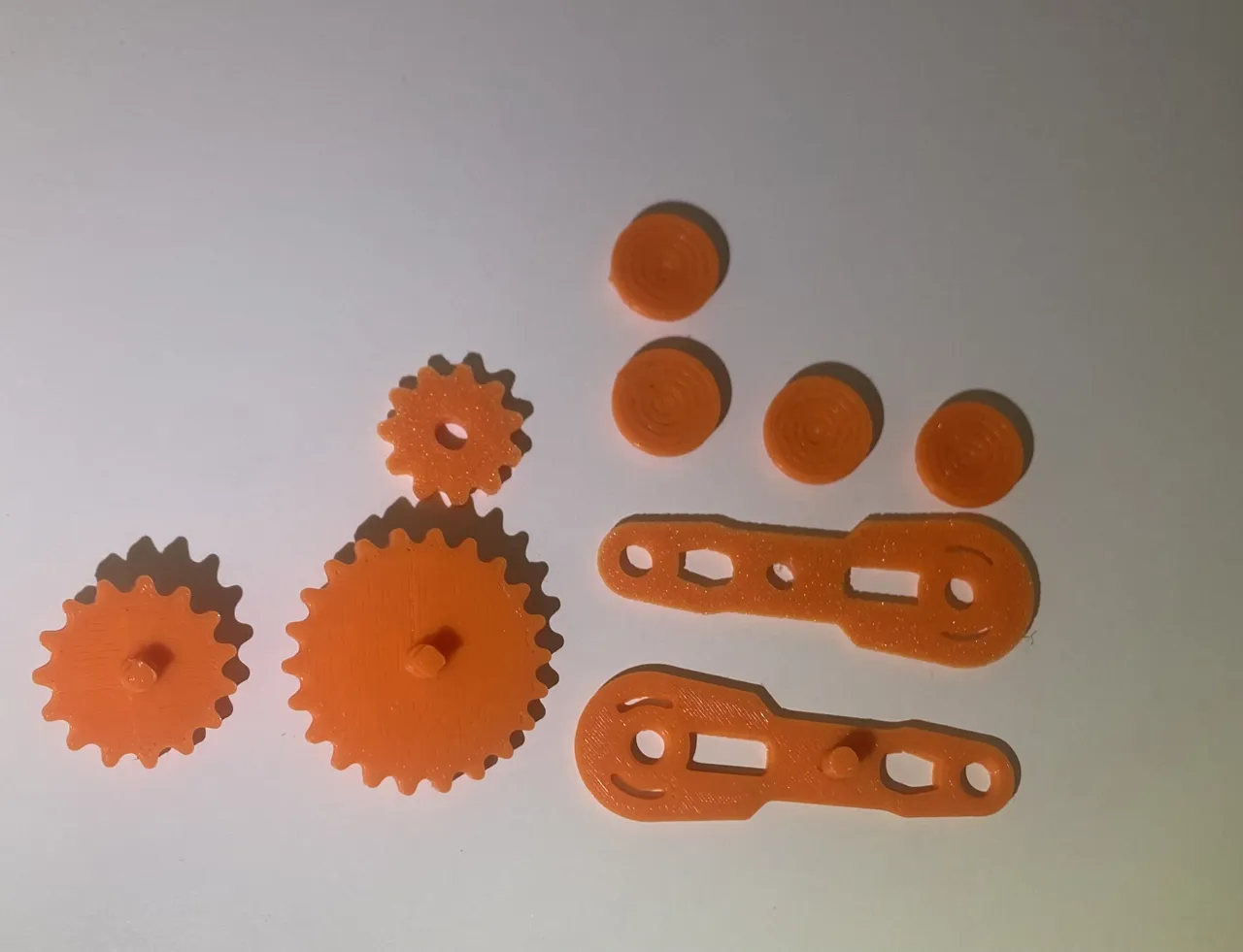 Fidget toy with gears view 4