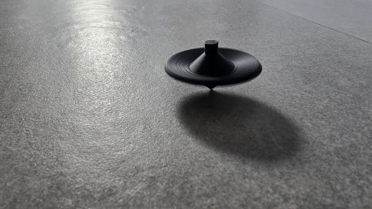 SilentSpin - Silent Spinning Top view 4