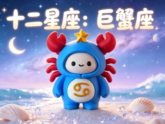 十二星座：巨蟹座（已分色拆件 免AMS）