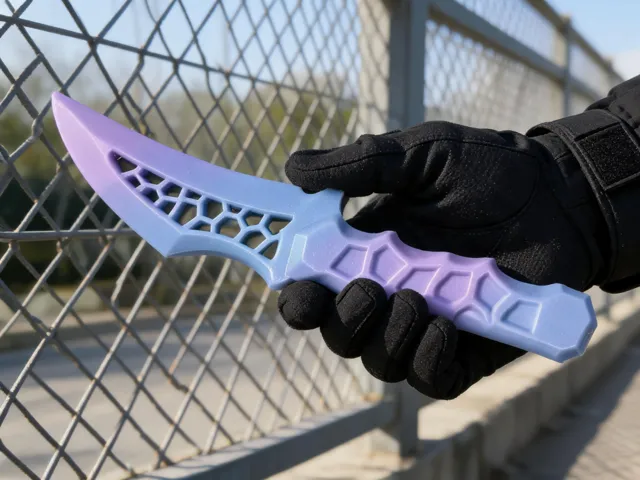Honeycomb Void Rift Tactical Training Dagger