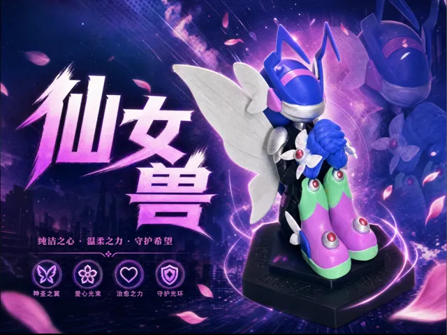 数码宝贝4-斗士之魂-风之斗士-仙女兽